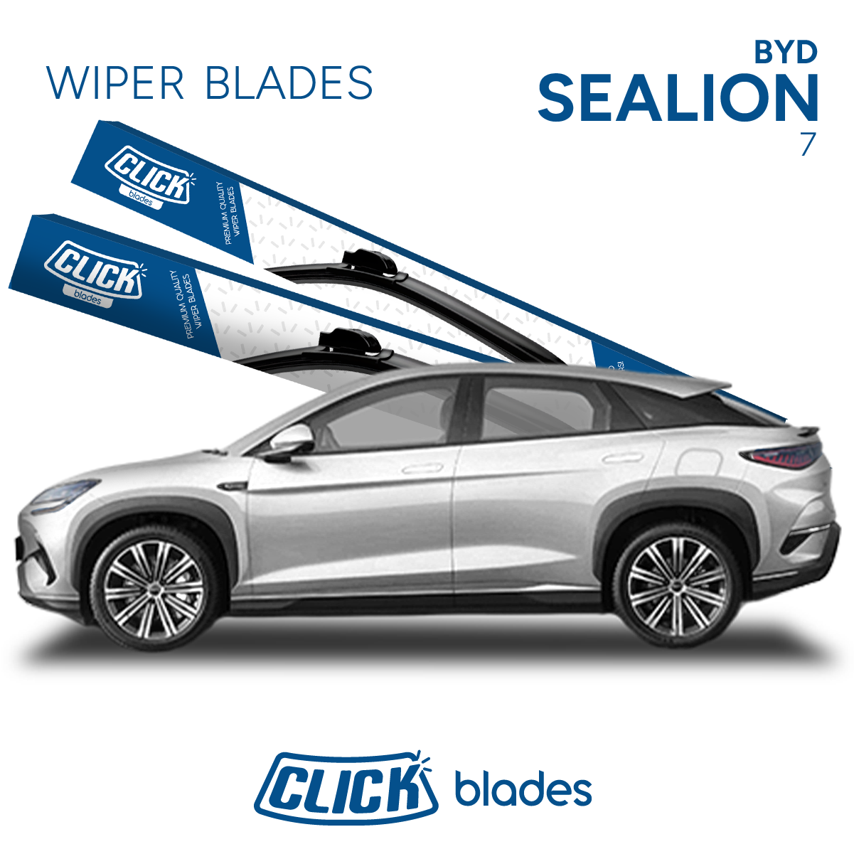Front Windscreen Wipers for BYD Sealion 7 2024 ->