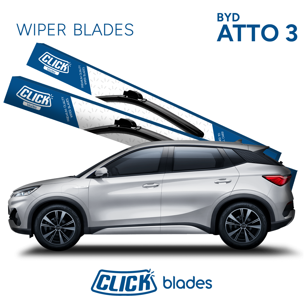 Front Windscreen Wipers for BYD Atto 3 2022 ->