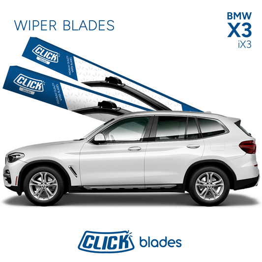 Front Windscreen Wipers for BMW X3/iX3 2018-2024