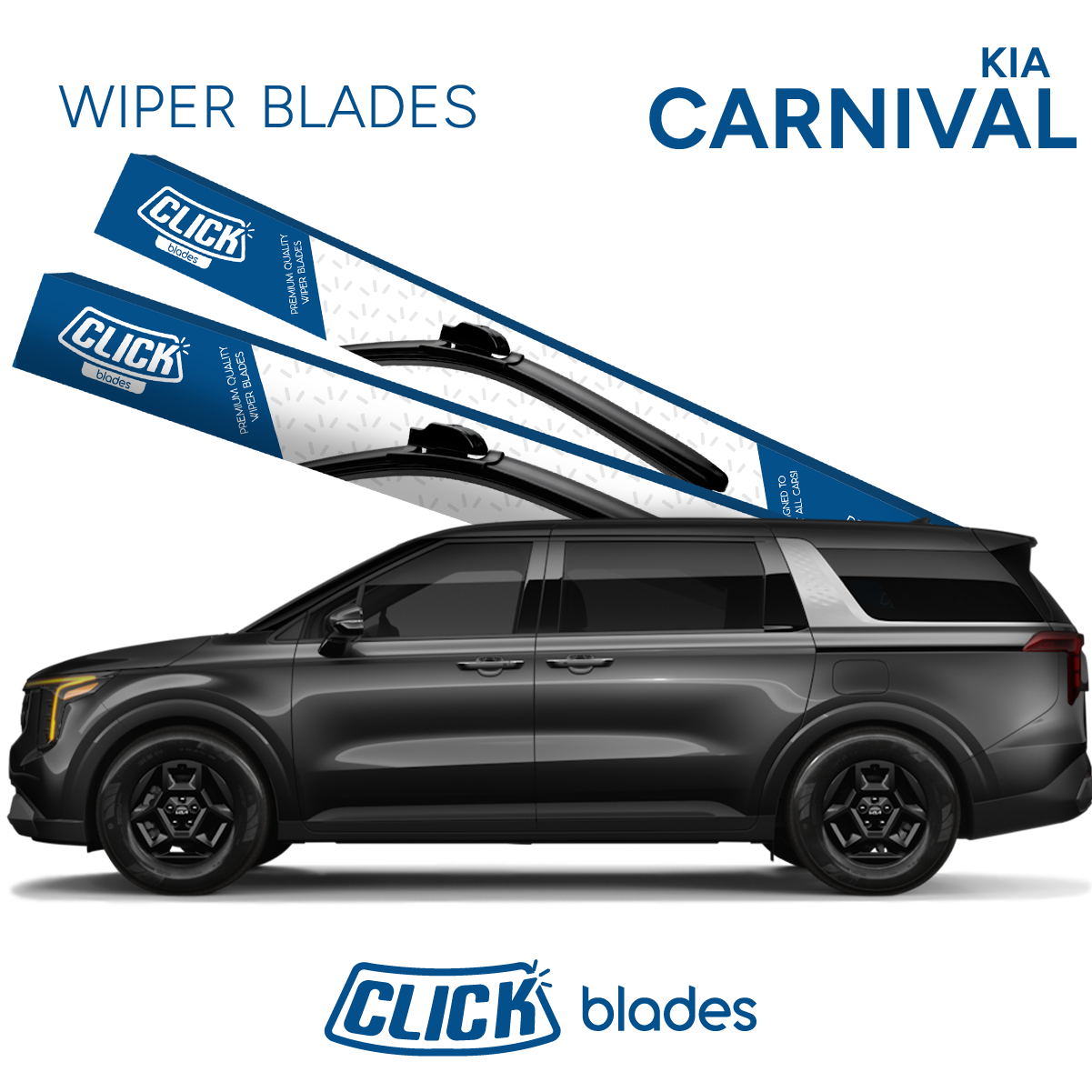 Front Windscreen Wipers for Kia Carnival 2020 ->