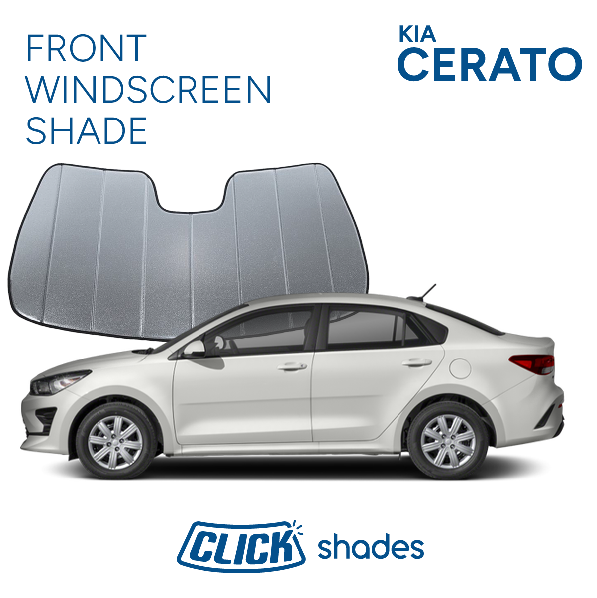 Front Windscreen Shade for Kia Cerato 2018 ->