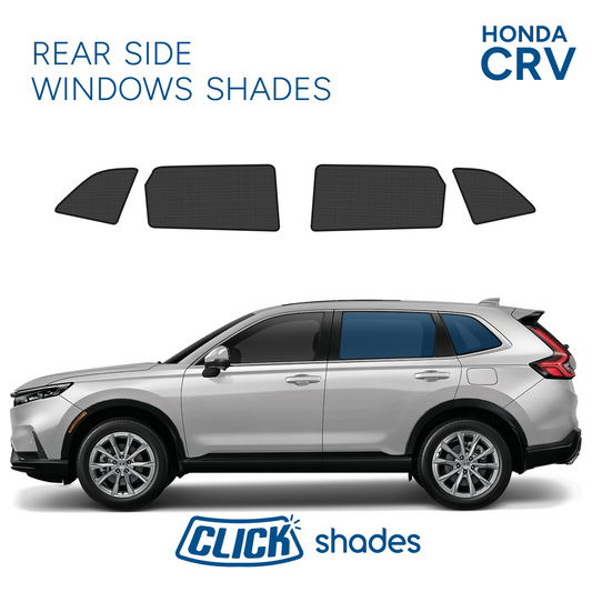 Rear Side Windows Click Shades for Honda CR-V 2023 ->