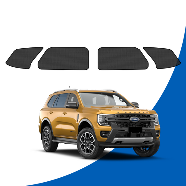 Rear Side Windows Click Shades for Ford Everest 2022 - 2026