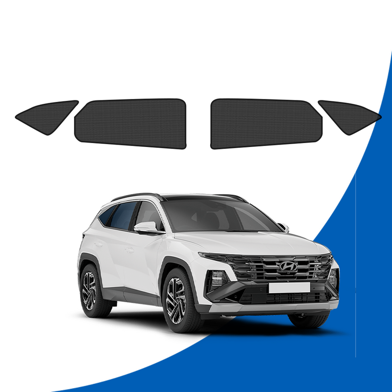Rear Side Windows Click Shades for Hyundai Tucson 2021 - 2026