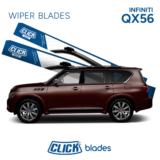 Front Windscreen Wipers for Infiniti QX56 2010–2013