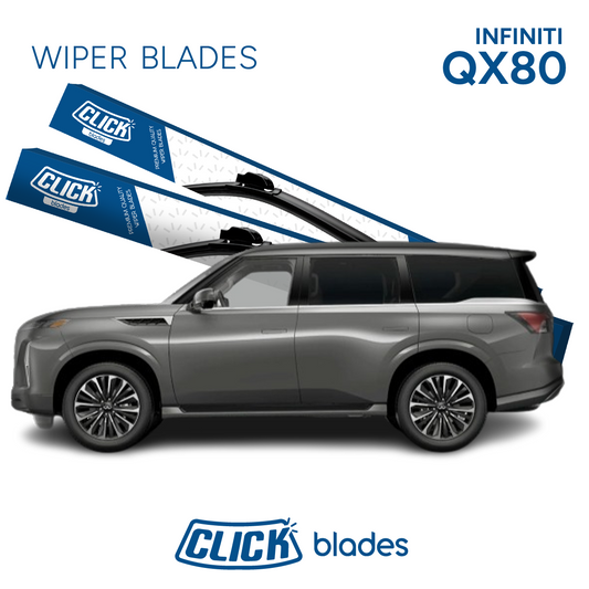 Front Windscreen Wipers for Infiniti QX80 2014–2024