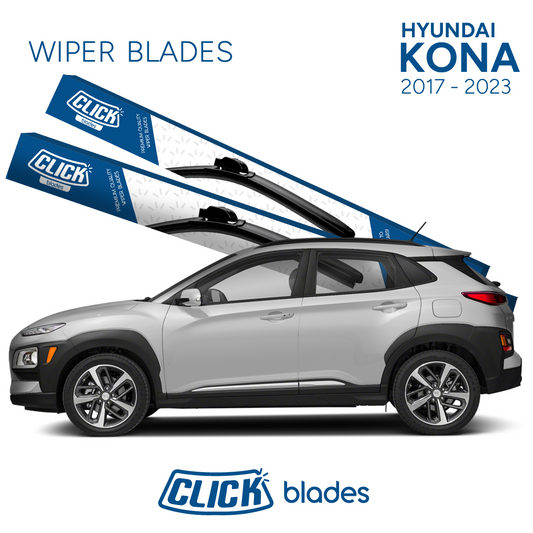 Front Windscreen Wipers for Hyundai Kona 2017 - 2023