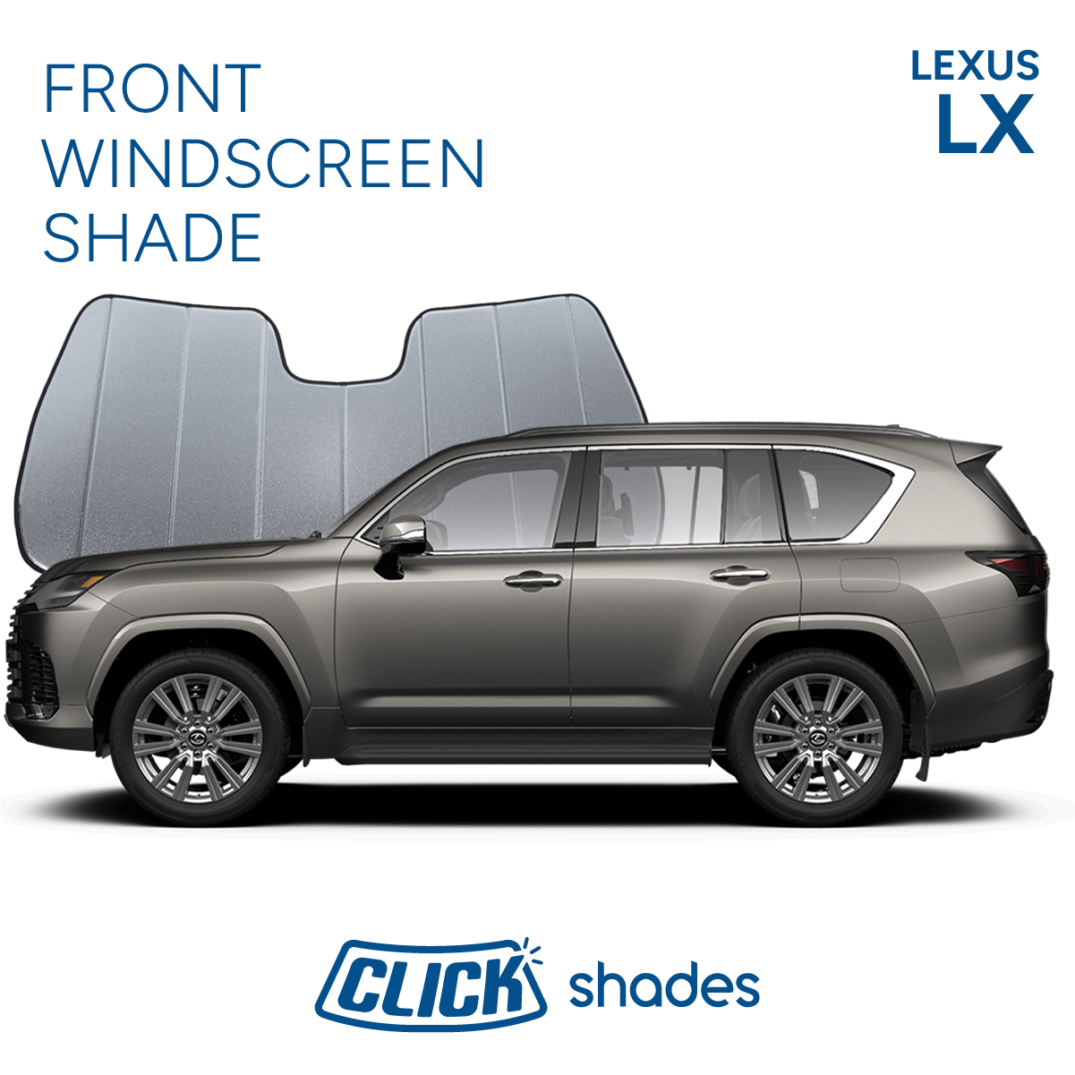 Front Windscreen Shade for Lexus LX 2007-2021