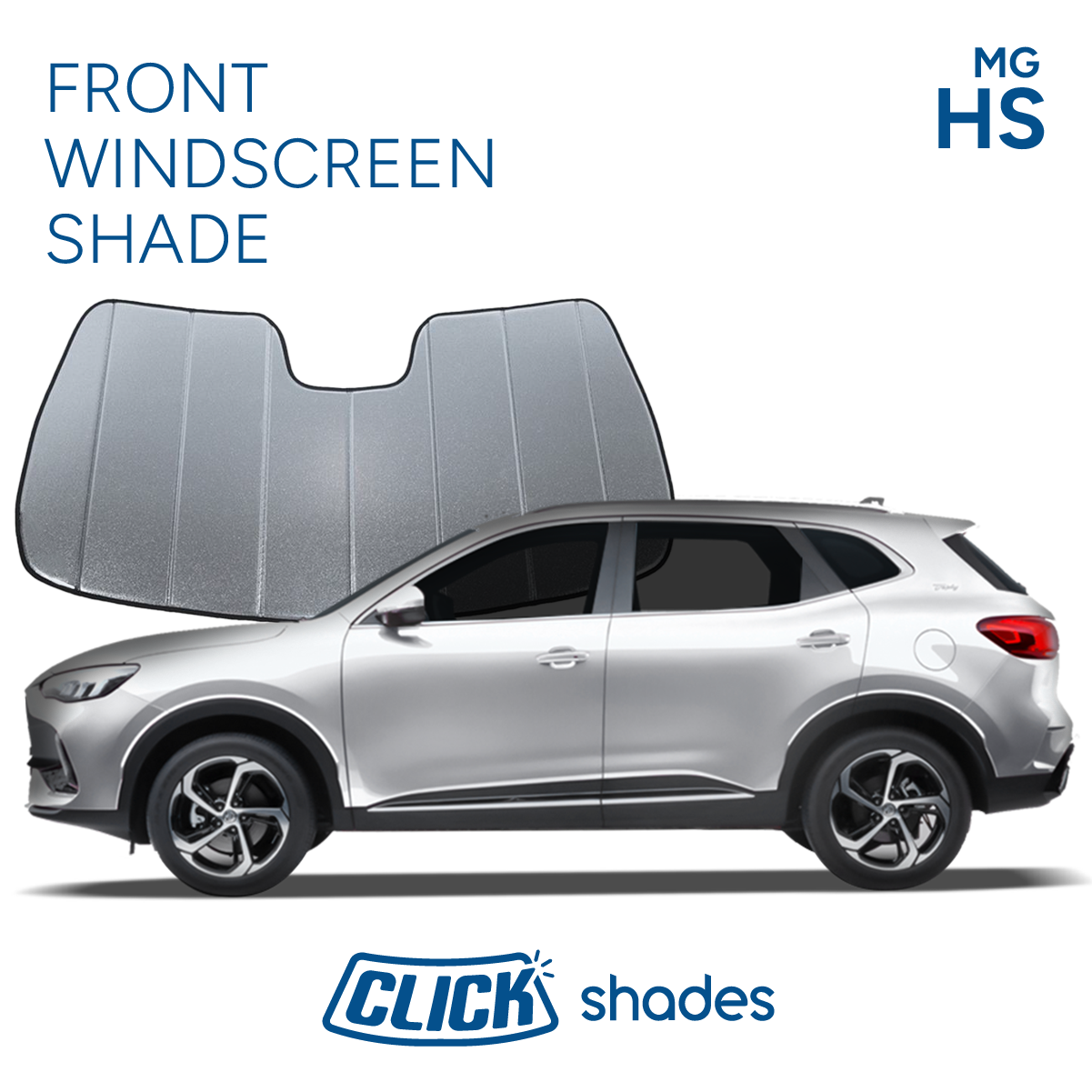 Front Windscreen Shade for MG HS 2017 ->