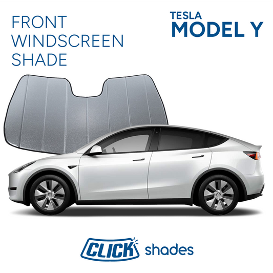 Front Windscreen Shade for Tesla Model Y 2020 ->