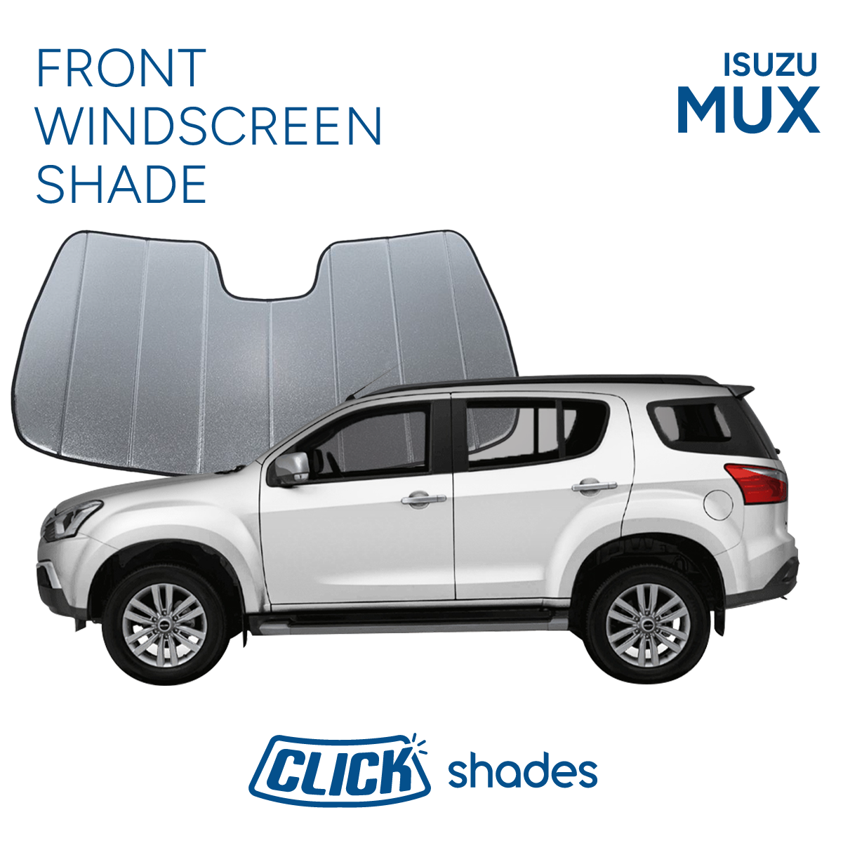 Front Windscreen Shade for Isuzu MU-X 2020 ->