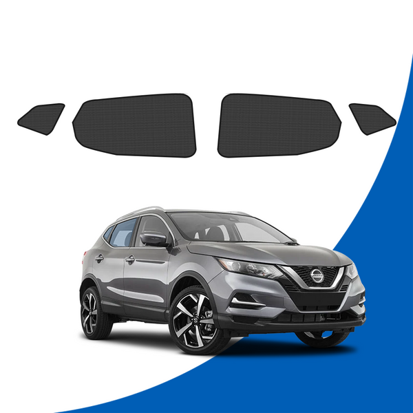 Rear Side Windows Click Shades for Nissan Qashqai 2013-2022