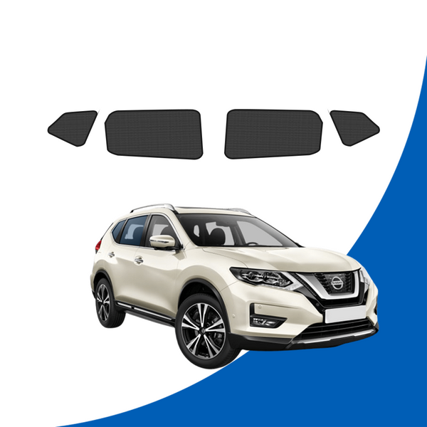 Rear Side Windows Click Shades for Nissan X-Trail T32 2013-2022