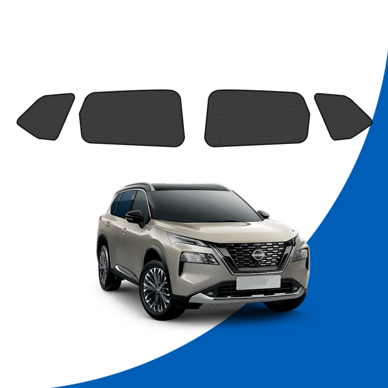 Rear Side Windows Click Shades for Nissan X-Trail T33 2022 - 2026