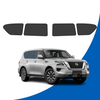 Rear Side Windows Click Shades for Nissan Patrol Y62 2013-2025