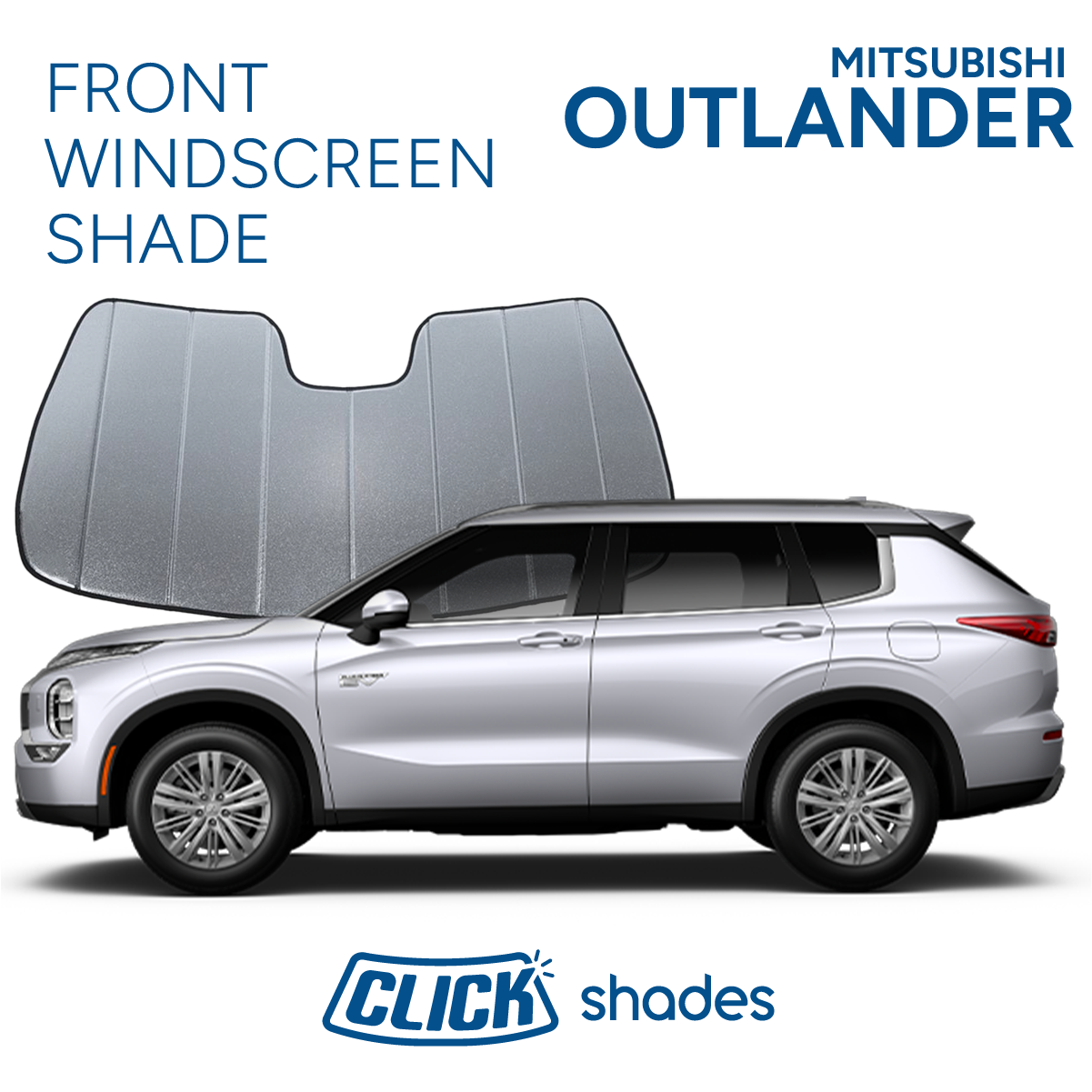 Front Windscreen Shade for Mitsubishi Outlander 2021 ->