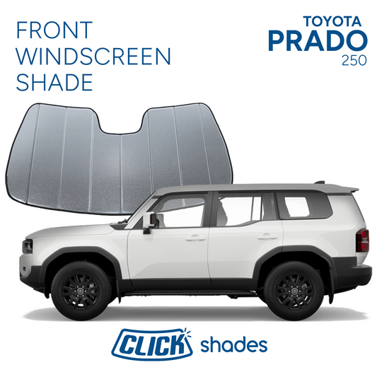 Front Windscreen Shade for Toyota Prado 250 2024 ->