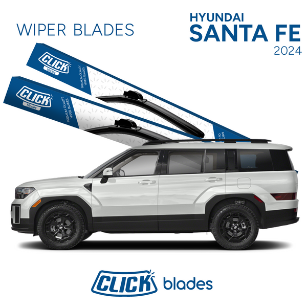 Front Windscreen Wipers for Hyundai Santa Fe 2024 ->