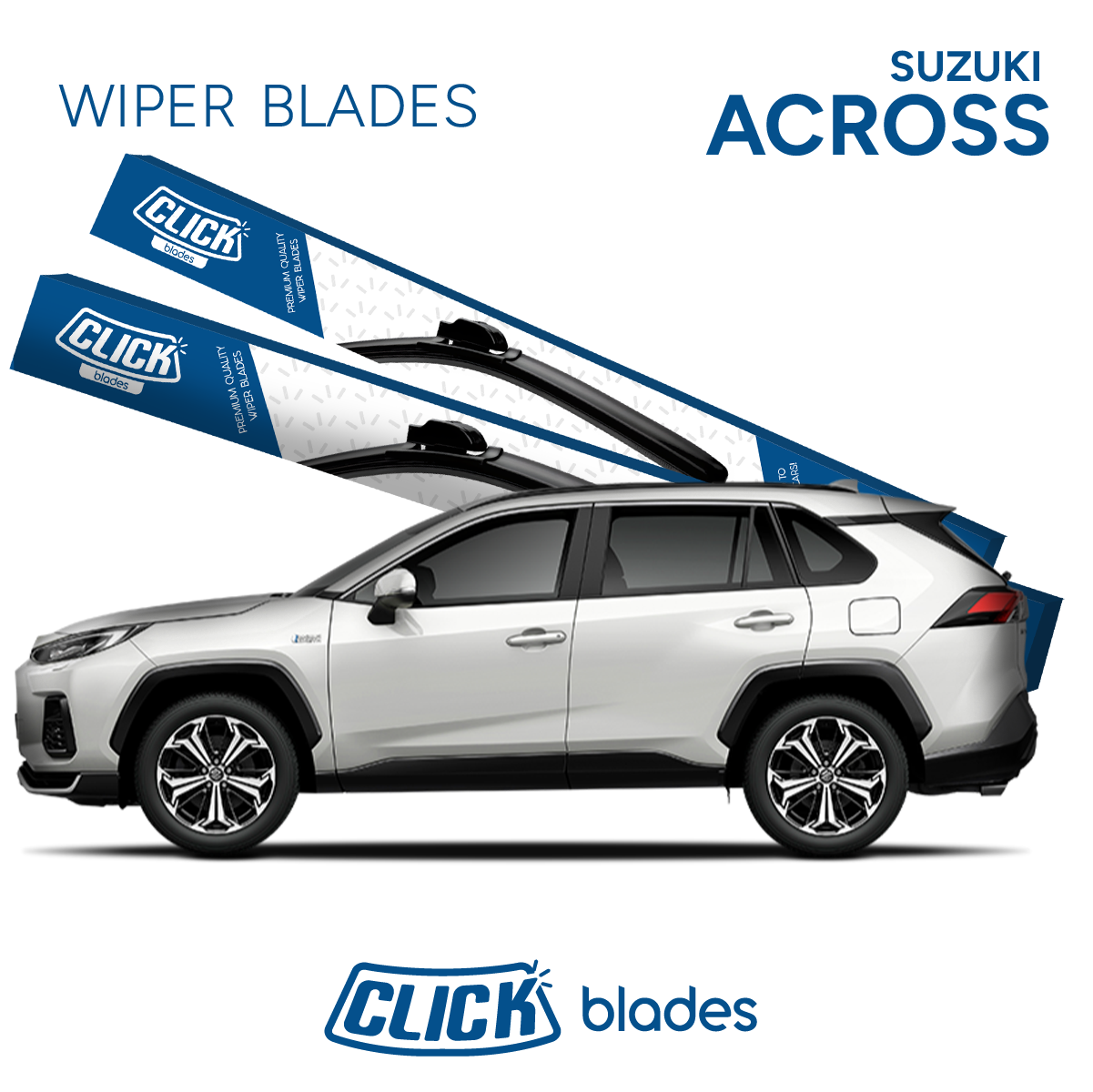 Front Windscreen Wipers for Suzuki Across 2020 ->