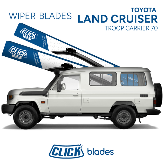 Front Windscreen Wipers for Toyota Land Cruiser Troop Carrier 70 2022-2025