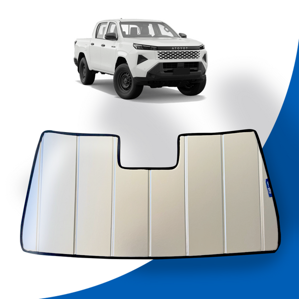 Front Windscreen Click Shade for Toyota Hilux 2015 - 2026