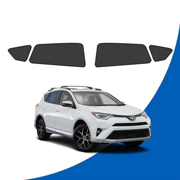 Rear Side Windows Click Shades for Toyota RAV 4 2013-2018