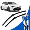 Front Windscreen Wiper Blades for Toyota Corolla Hatch 2018 2023 E210