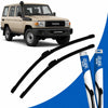 Front Windscreen Wiper Blades for Toyota Land Cruiser 76 Series 2007 2023