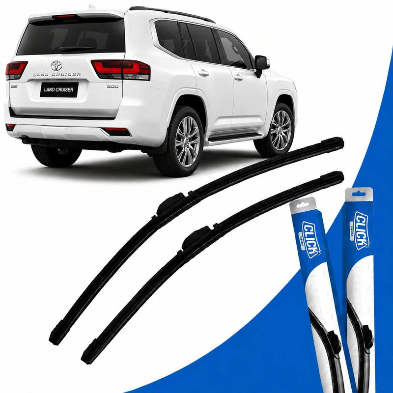 Front Windscreen Wiper Blades for Toyota Land Cruiser Rear Liftgate 2021 2024 300 Series