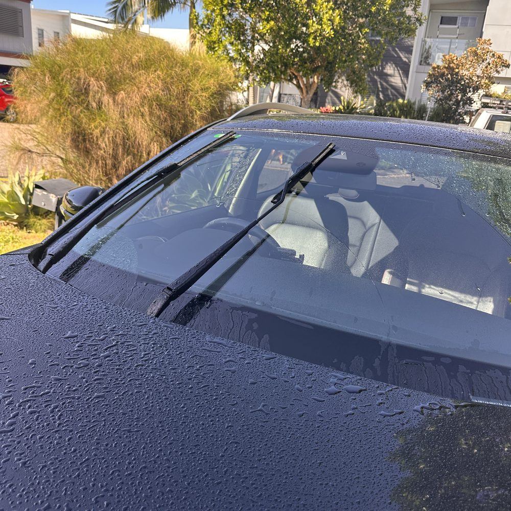 Click Blades fitted on a customer's car